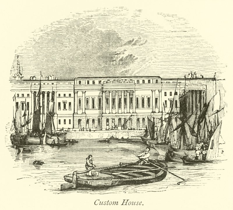 Custom House  af English School