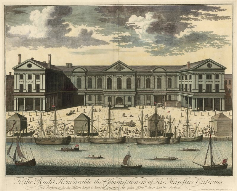 Custom House, London af English School