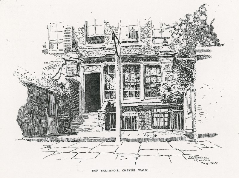 Dan Salteros kaffehus i Cheyne Walk af English School