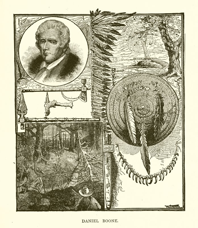 Daniel Boone af English School