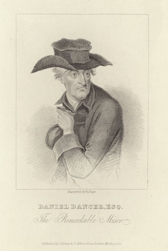 Daniel Dancer, engelsk gnier af English School