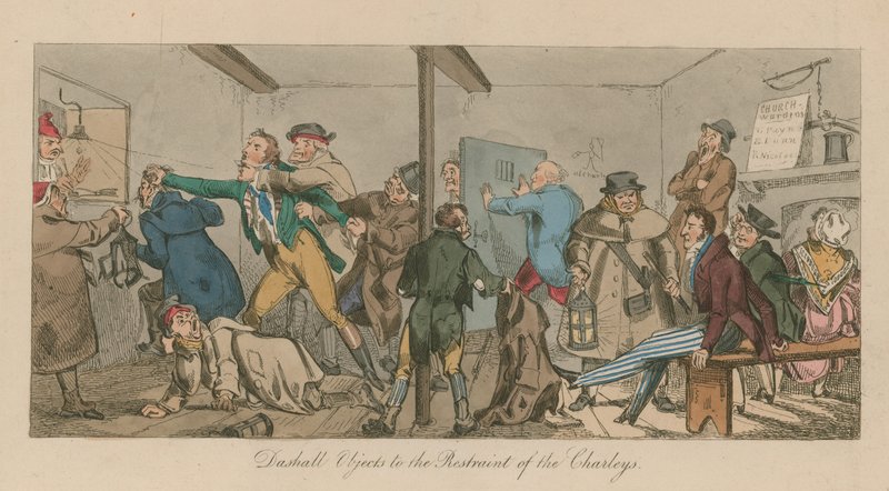Dashall protesterer mod Charleys tilbageholdenhed af English School