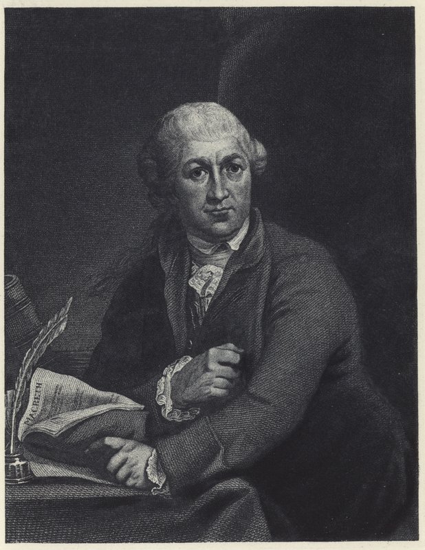 David Garrick (fotogravure) af English School