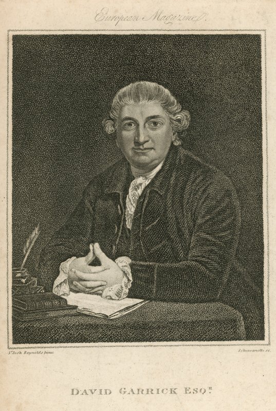 David Garrick, skuespiller af English School