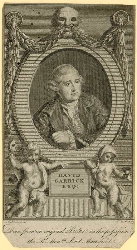 David Garrick, skuespiller af English School