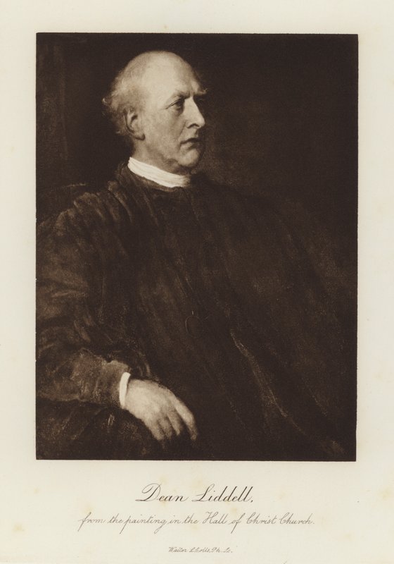 Dean Liddell (litho) af English School