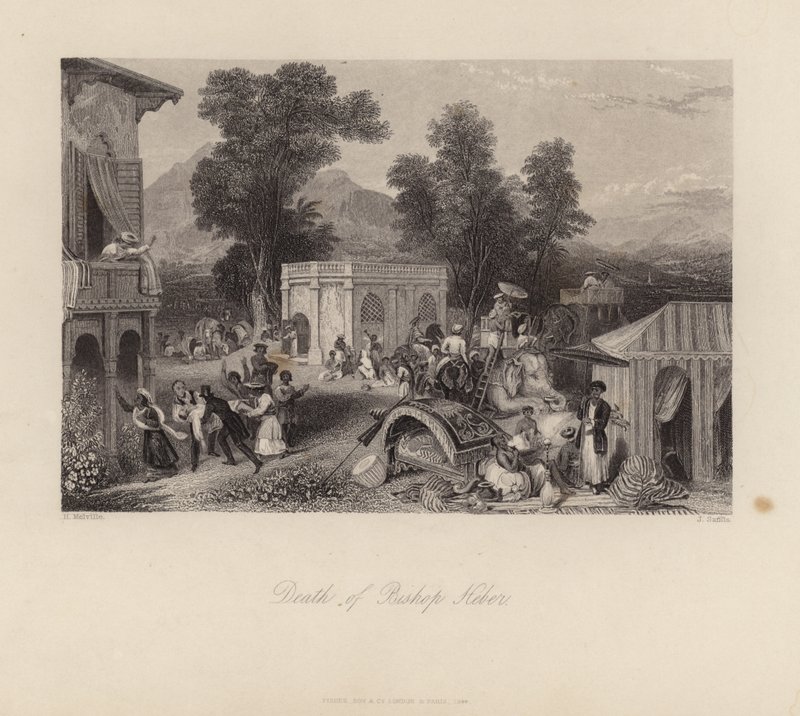 Biskop Hebers død af English School