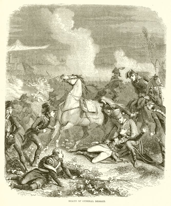General Dessaix død af English School