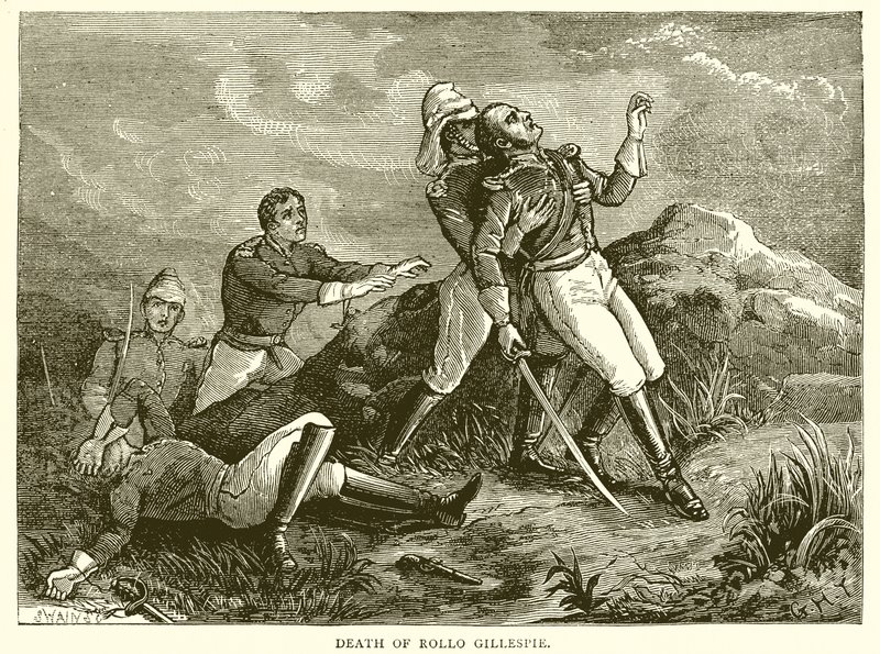 Rollo Gillespies død af English School