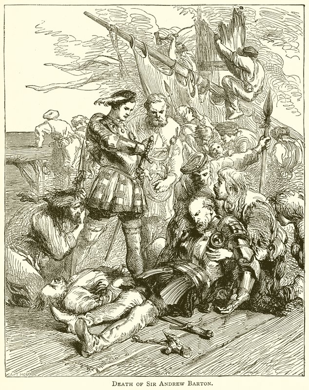 Sir Andrew Bartons død af English School