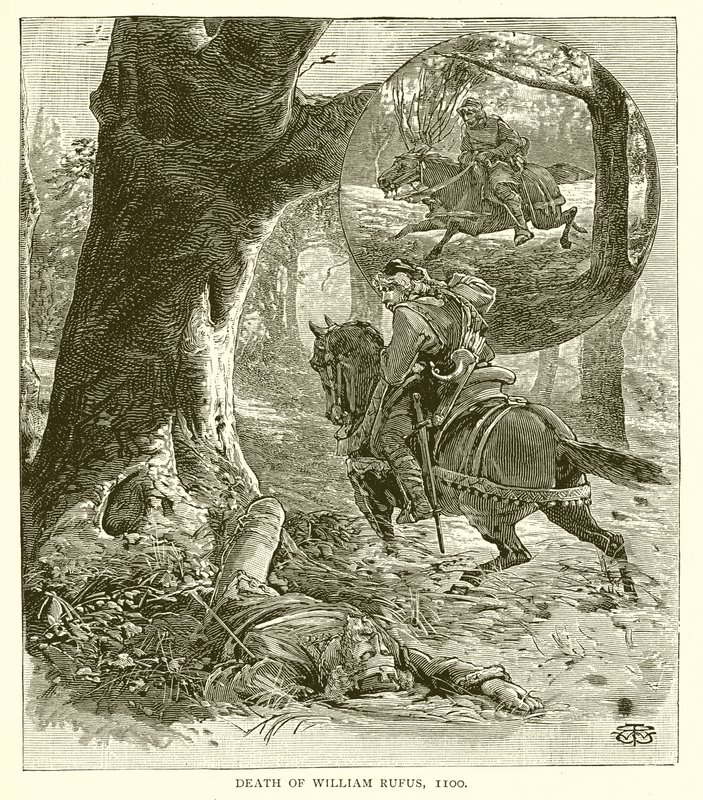 William Rufus død, 1100 af English School