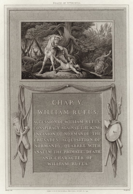Wm Rufus død af English School