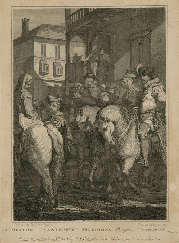 Canterbury Pilgrimens afgang af English School