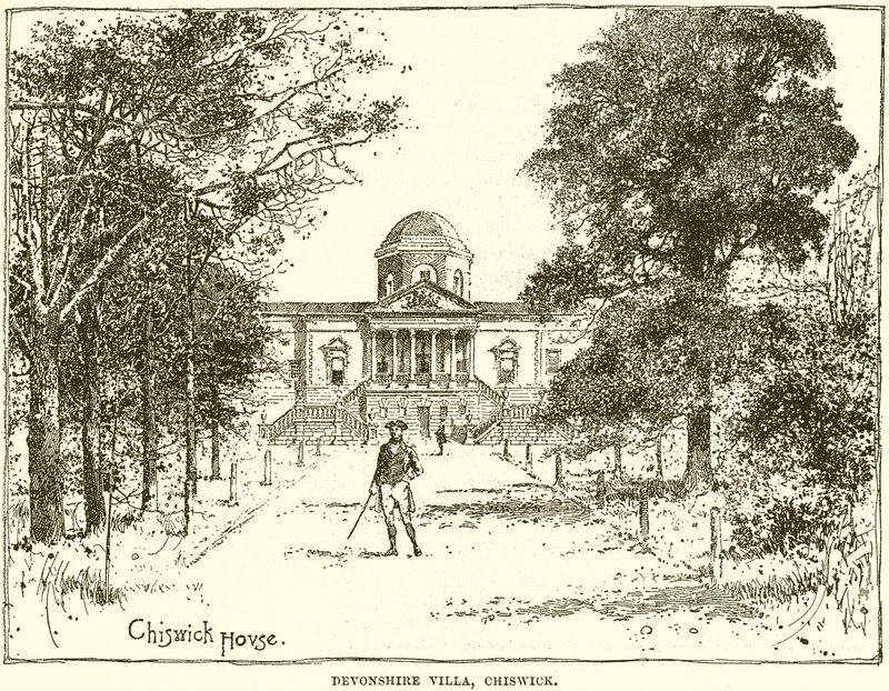 Devonshire Villa, Chiswick af English School