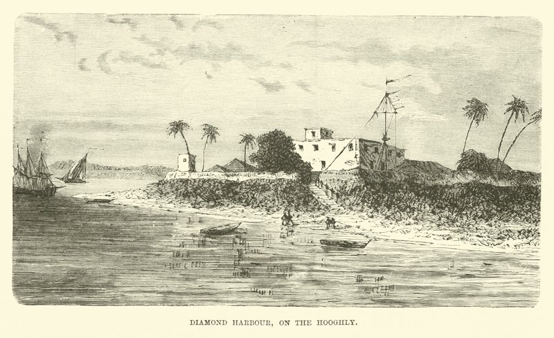 Diamond Harbour, på Hooghly af English School