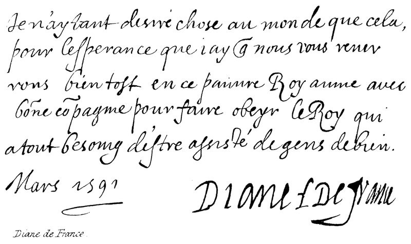 Diana af Frankrig af English School