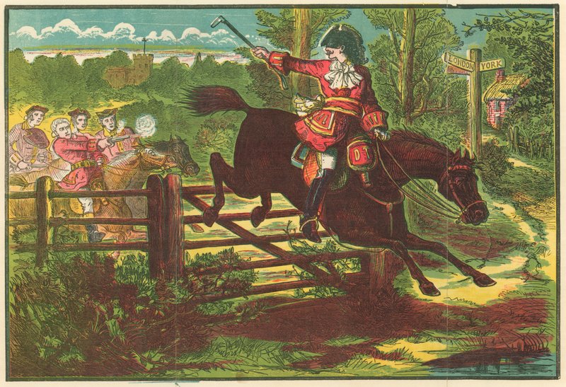Dick Turpin trodser Bow Street-løberne af English School