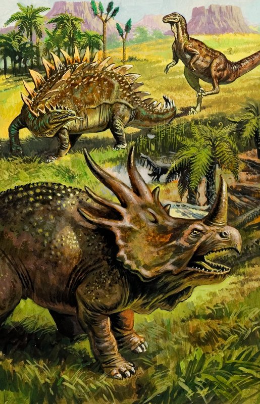 Dinosaurer af English School