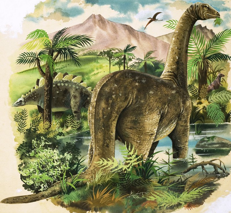Dinosaurer af English School
