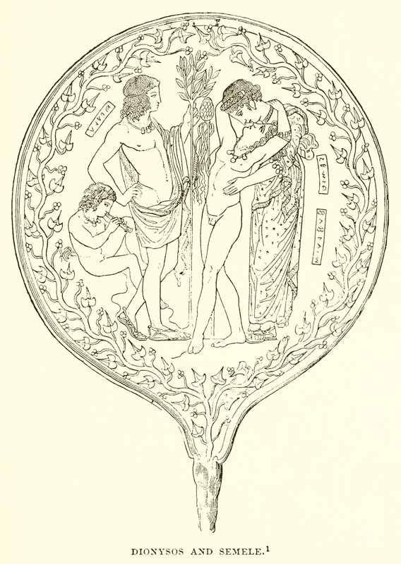 Dionysos og prøve af English School