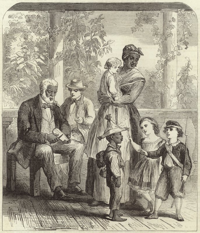 Husliv i South Carolina af English School