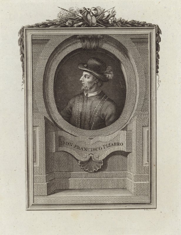 Don Francisco Pizarro af English School