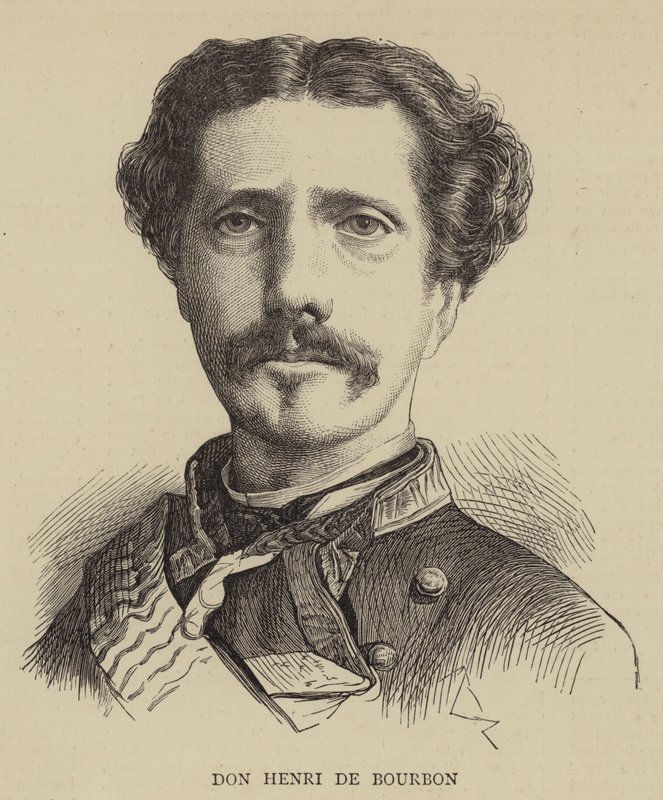 Don Henri de Bourbon (gravering) af English School