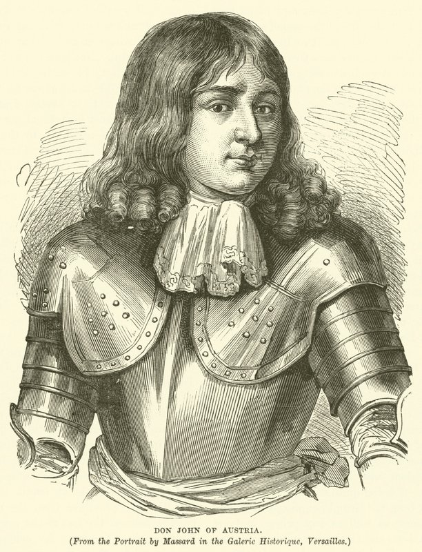 Don John af Østrig (gravering) af English School