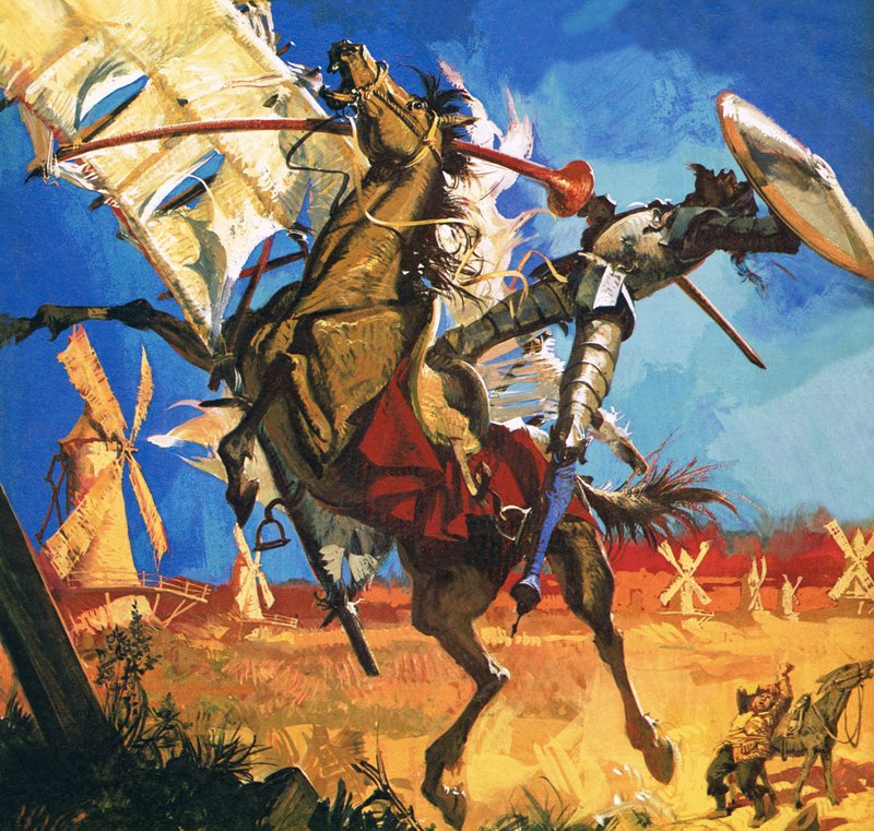 Don Quixote af English School