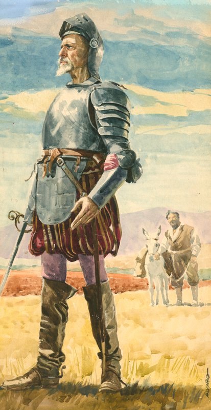 Don Quixote af English School