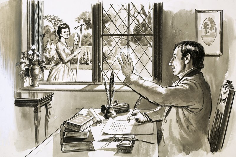 Dorothy Wordsworth var inspirationen til mange digte af hendes bror William af English School