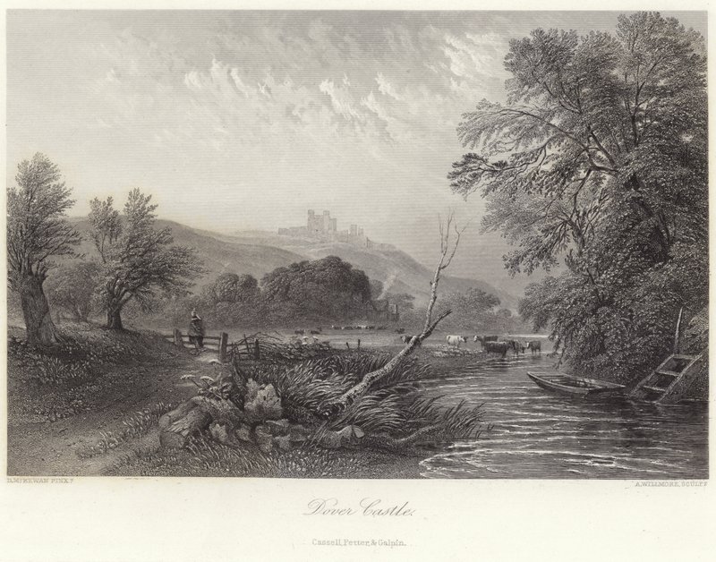 Dover Castle i Kent af English School