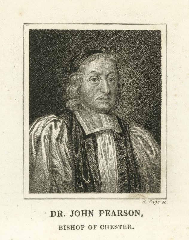 Dr. John Peason, biskop af Chester (gravering) af English School