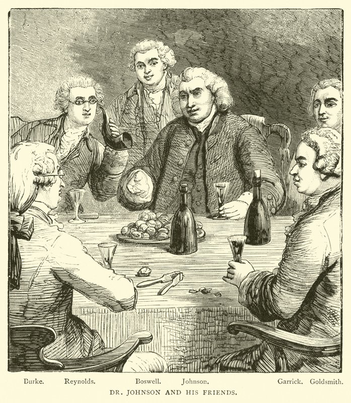 Dr. Johnson og hans venner af English School