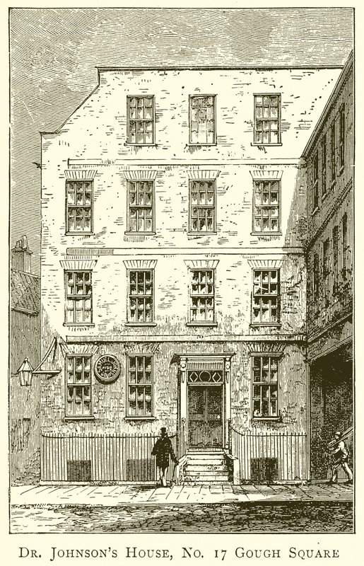 Dr. Johnsons House, no. 17 Gough Square af English School