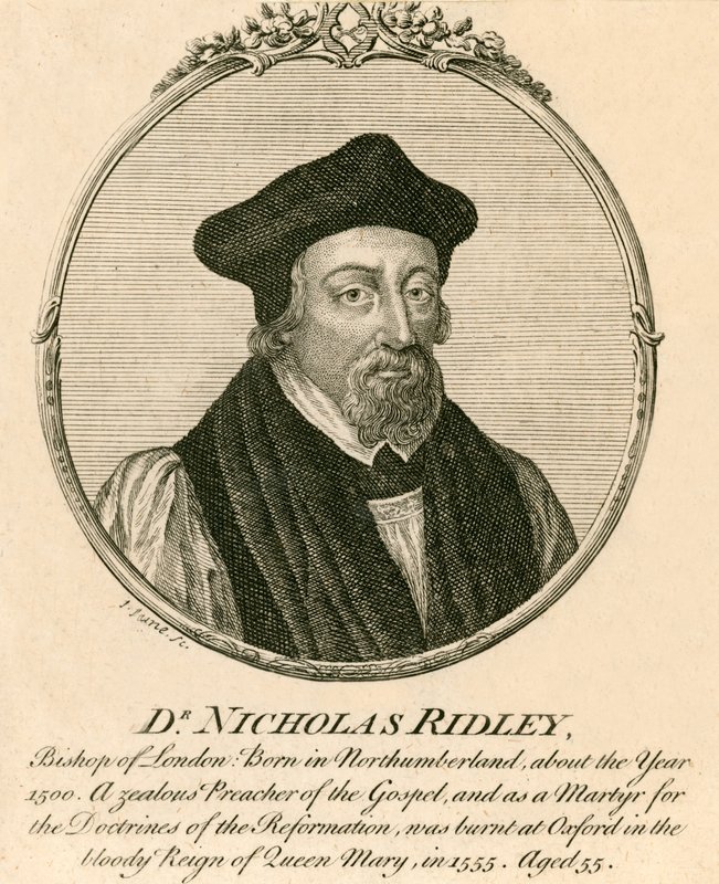 Dr. Nicholas Ridley af English School