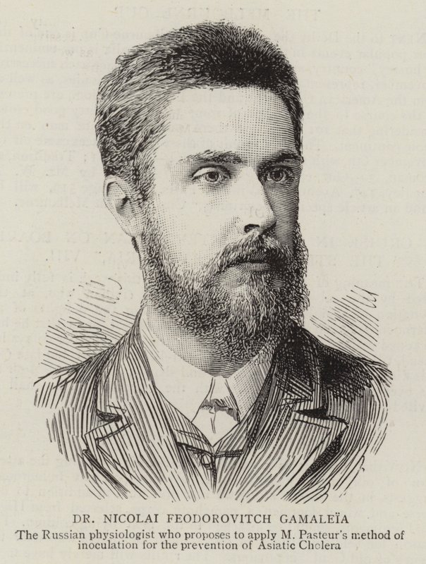 Dr. Niklai Feodorovich Gamleya (gravering) af English School