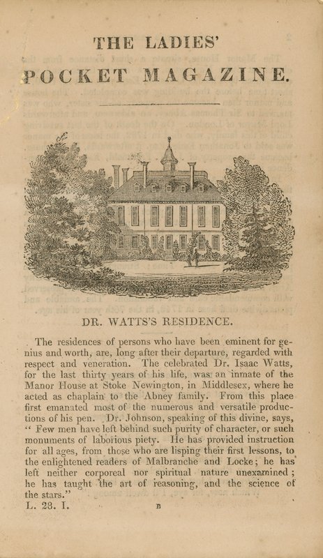 Dr. Watts bopæl af English School