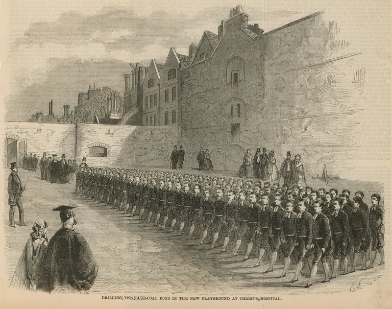 Borer Bluecoat-drengene af English School