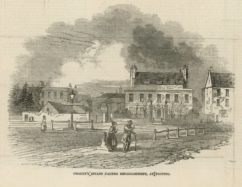 Drouets Infant Pauper Etablissement af English School