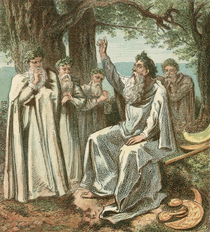 Druider eller britiske præster af English School