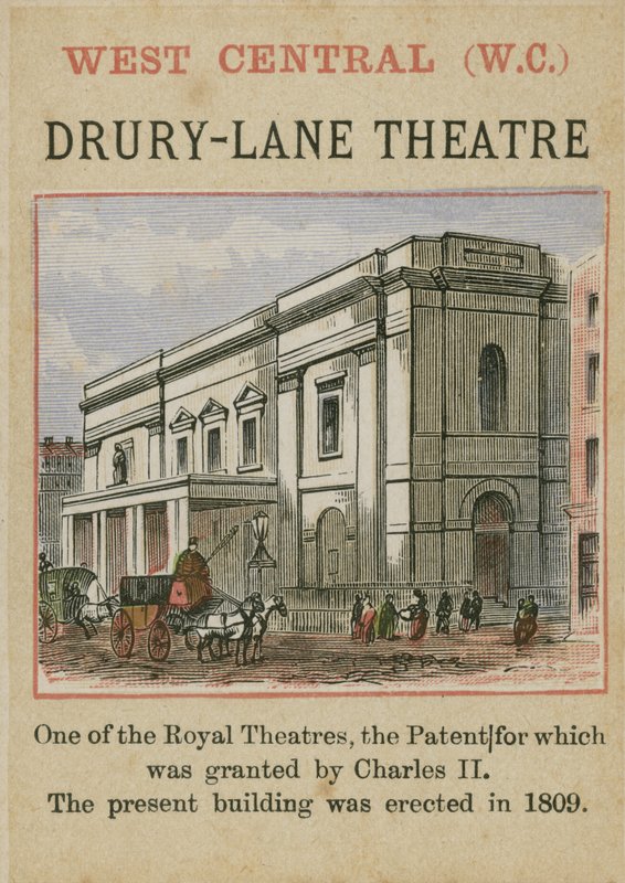 Drury-Lane Teater af English School