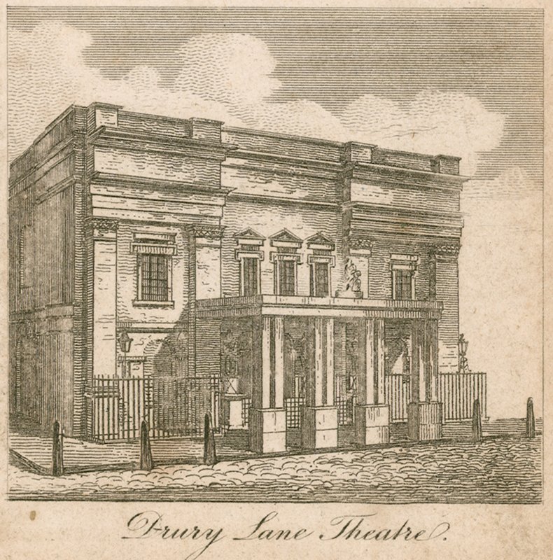 Drury Lane Theatre, London af English School