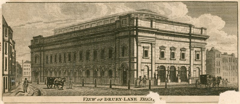 Drury Lane Theatre, London af English School