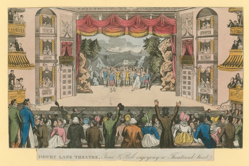 Drury Lane Theatre: Tom og Bob nyder en teatralsk forkælelse af English School