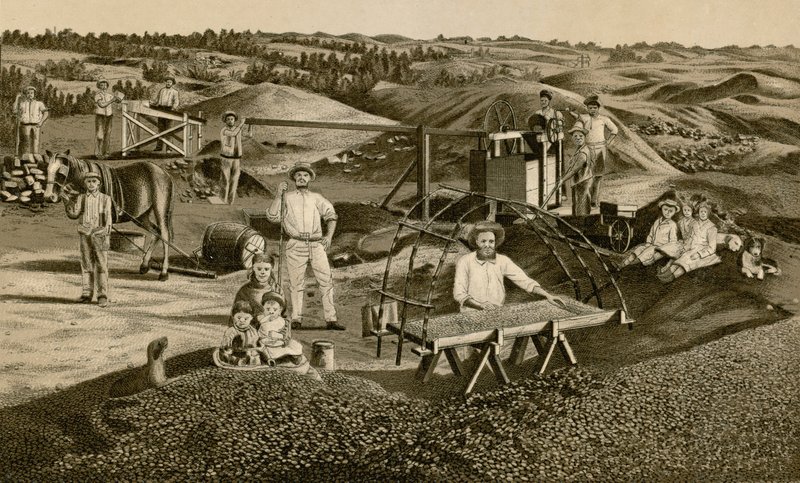 Tør sortering (litho) af English School
