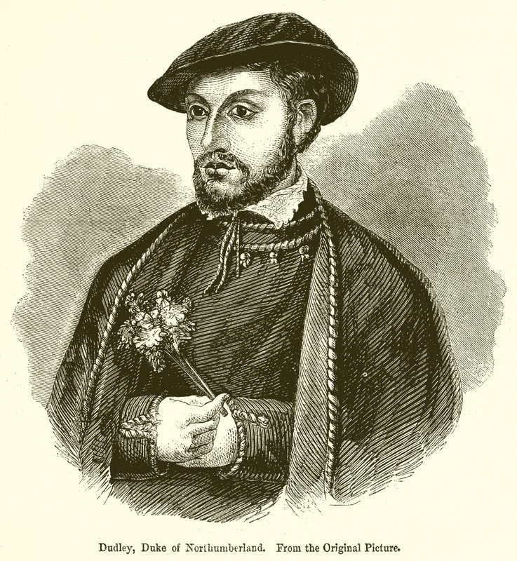 Dudley, hertug af Northumberland af English School