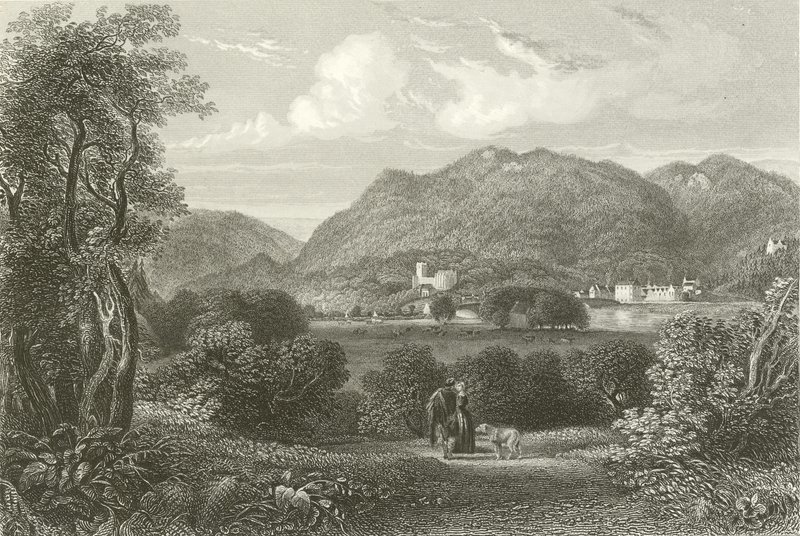 Dunkeld fra Torrhill af English School