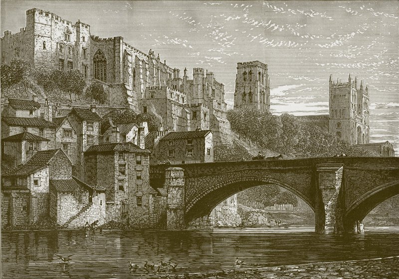 Durham, fra floden af English School
