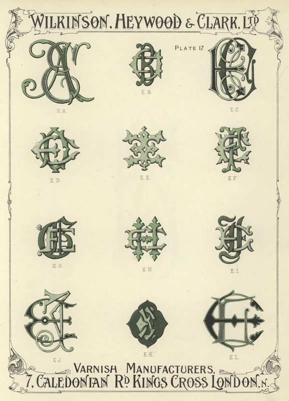 EA, EB, EC, ED, EE, EF, EG, EH, EI, EJ, EK, EL af English School